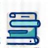 Resources icon representing documents and guides